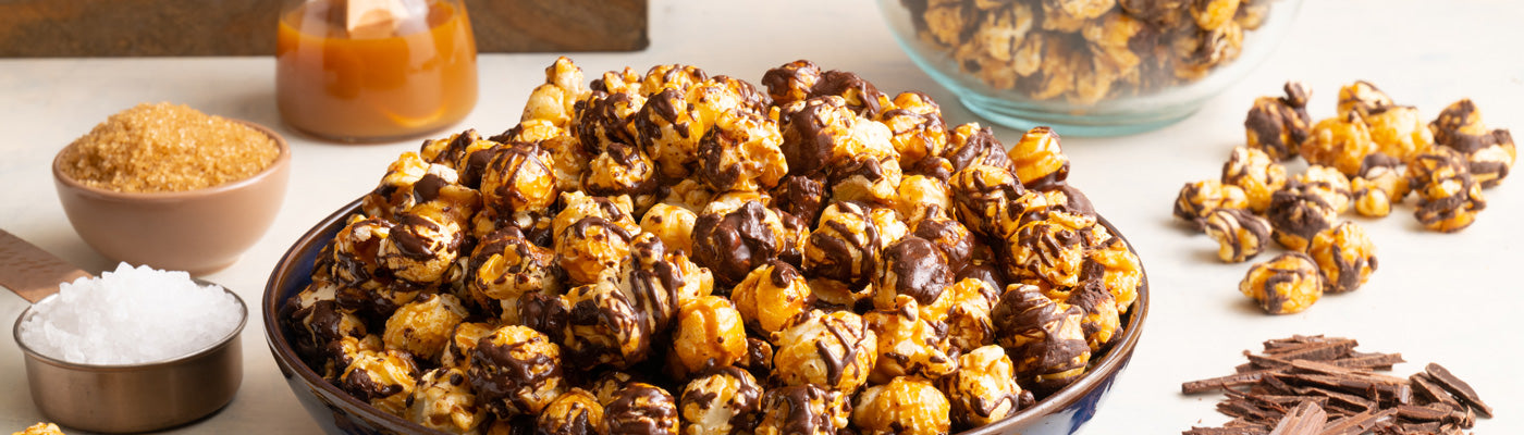 Chocolate Drizzle Flavor – Johnson's Popcorn