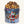 Load image into Gallery viewer, Johnson&#39;s Popcorn 1 Gallon Santa with Reindeer Tin
