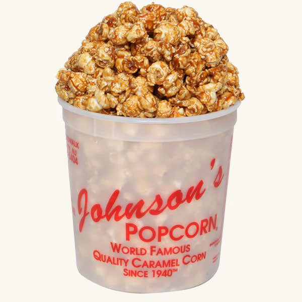 Johnson's Popcorn Small Caramel Tub
