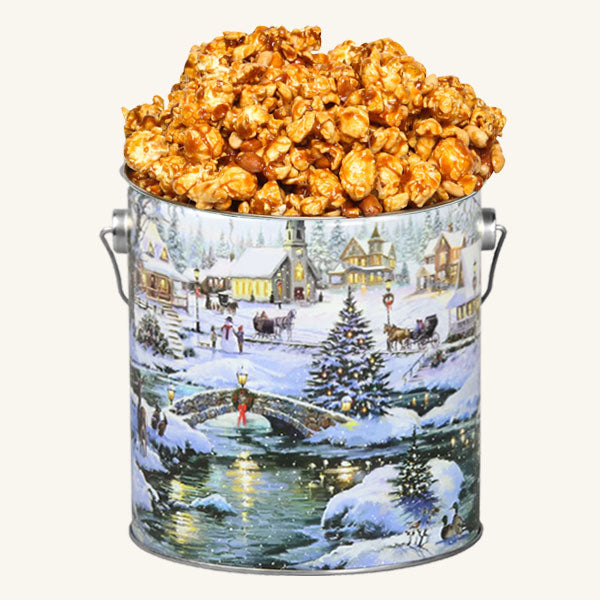 Johnson's Popcorn 1 Gallon Icy Lights - Peanut Crunch