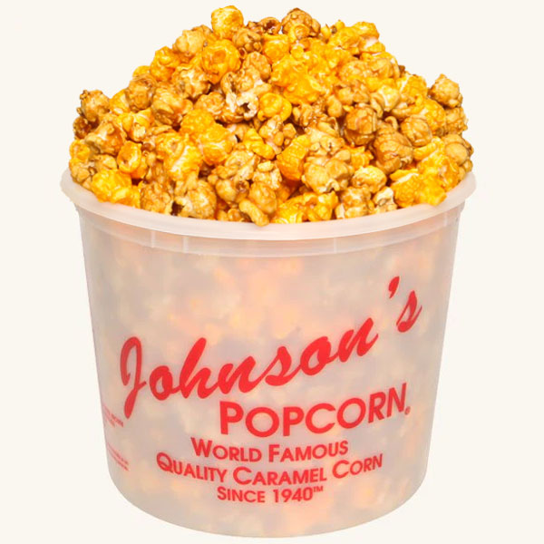 Johnson's Popcorn Large Salty-n-Sandy Tub