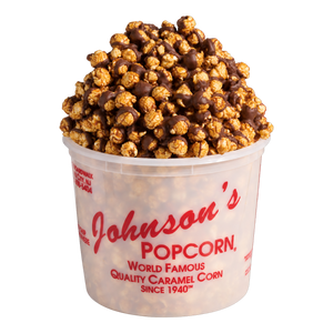 Chocolate & Caramel Johnson's Gourmet Popcorn