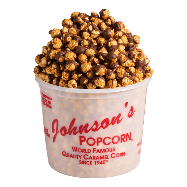Chocolate & Caramel Johnson's Gourmet Popcorn