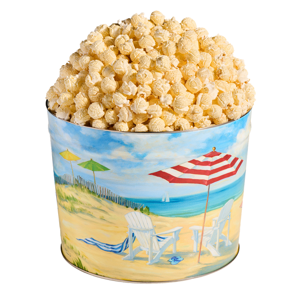 Johnson's Popcorn 2 Gallon Fun in the Sun Tin