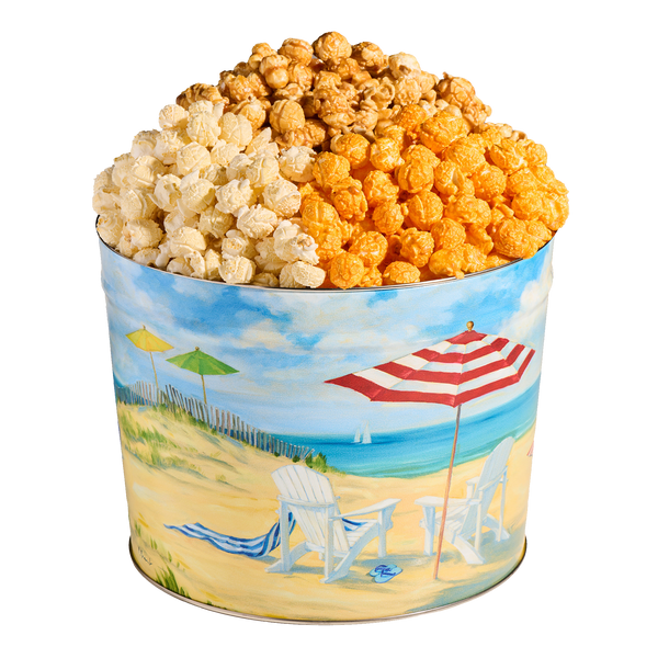 Johnson's Popcorn 2 Gallon Fun in the Sun Tin