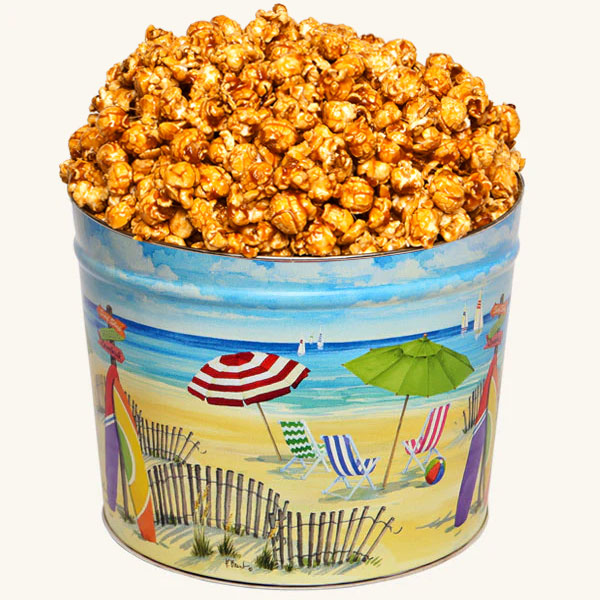 Johnson's Popcorn 2 Gallon Fun in the Sun Tin