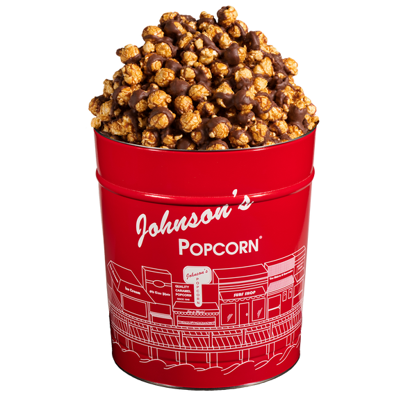 Johnson's Popcorn 3.5 Gallon Tin