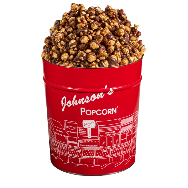 Johnson's Popcorn 3.5 Gallon Tin