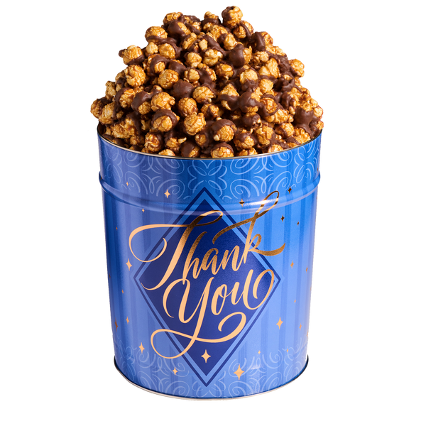 Johnson's Popcorn 3.5 Gallon Thank You Tin