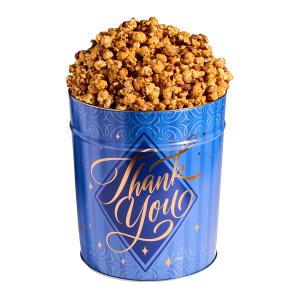 Johnson's Popcorn 3.5 Gallon Thank You Tin