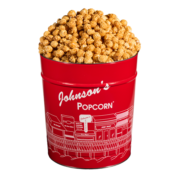 Johnson's Popcorn 3.5 Gallon Tin