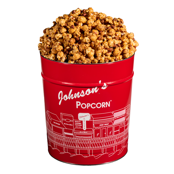 Johnson's Popcorn 3.5 Gallon Tin