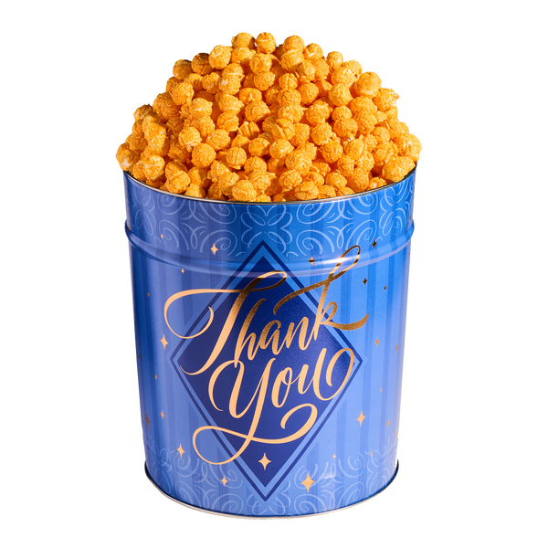 Johnson's Popcorn 3.5 Gallon Thank You Tin