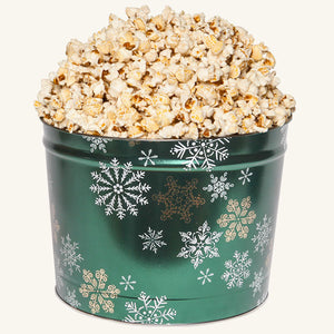 Johnson's Popcorn 2 Gallon Emerald Snowflake - Butter