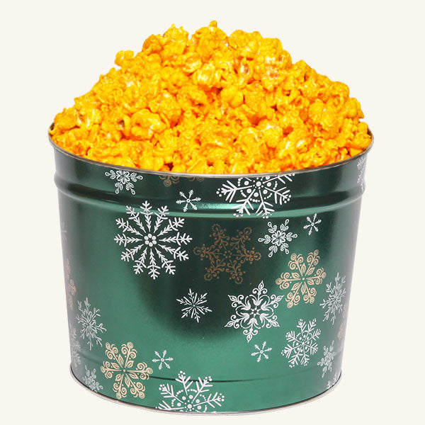 Johnson's Popcorn 2 Gallon Emerald Snowflake - Cheddar Cheese