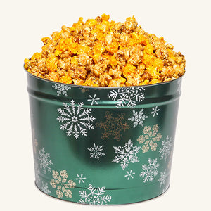 Johnson's Popcorn 2 Gallon Emerald Snowflake - Salty-n-Sandy