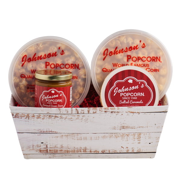 Johnson's Caramel Craze Gift Basket