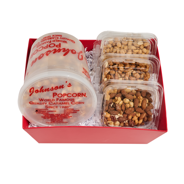 Johnson's Popcorn Goin' Nutty Gift Basket