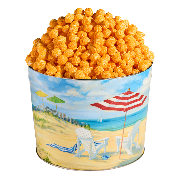 Johnson's Popcorn 2 Gallon Fun in the Sun Tin