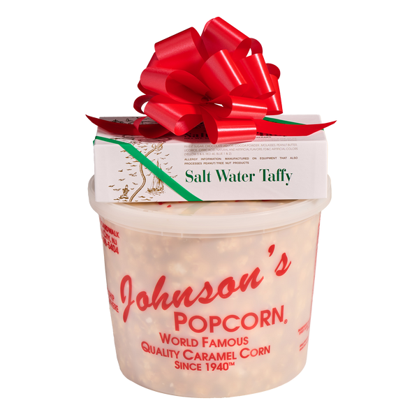 Johnson's Popcorn & Shrivers Combo-Caramel