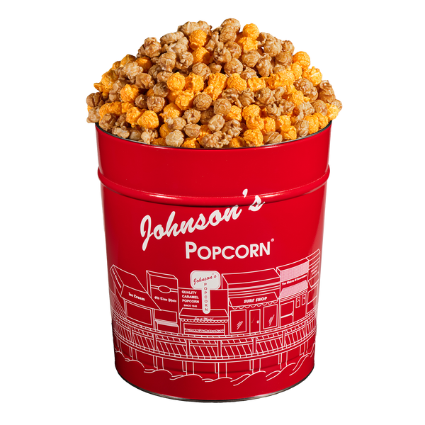 Johnson's Popcorn 3.5 Gallon Tin