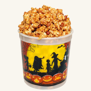 Johnson's Popcorn Small Halloween Tub-Peanut Crunch