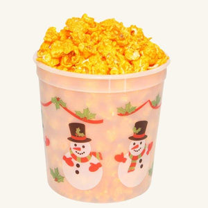 Johnson's Popcorn Small Happy Holidays Tub-Cheddar Cheese