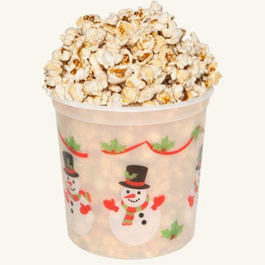 Johnson's Popcorn Small Happy Holidays Tub-Butter