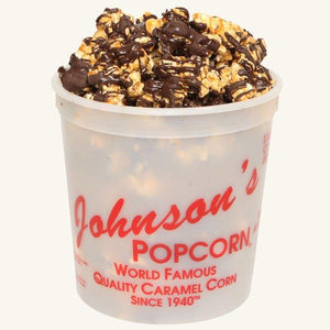 Johnson's Popcorn Small Chocolate Drizzle Tub