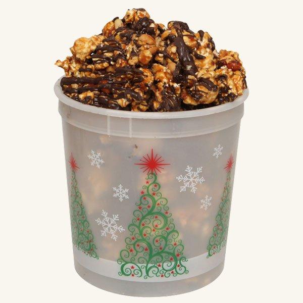 Johnson's Popcorn Small Merry Christmas Tub-Platinum Edition