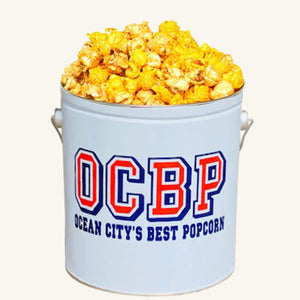 Johnson's Popcorn 1 Gallon OCBP Tin-Salty-n-Sandy