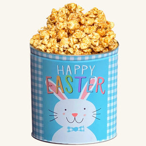 Johnson's Popcorn 1 Gallon Happy Easter Tin-Caramel