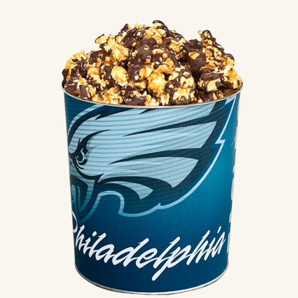 Johnson's Popcorn 1 Gallon Philadelphia Eagles Tin