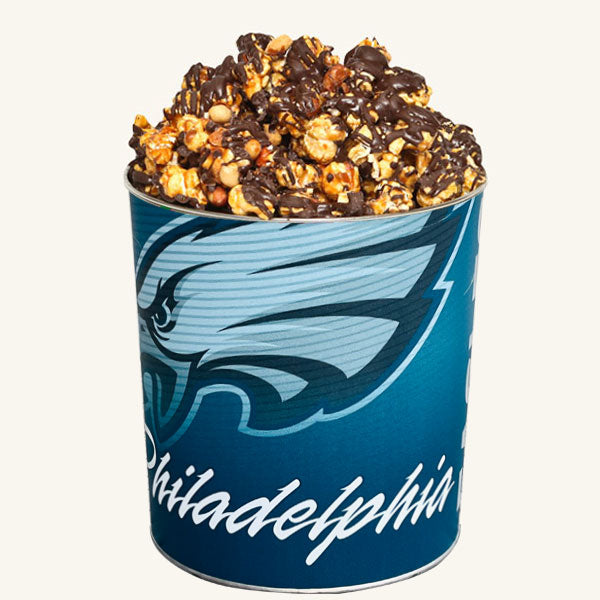 Johnson's Popcorn 1 Gallon Philadelphia Eagles Tin