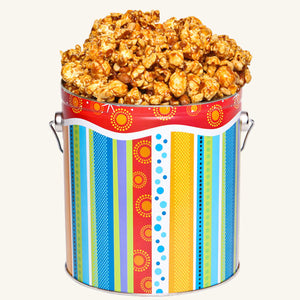 Johnson's Popcorn 1 Gallon Just for Fun Tin-Peanut Crunch