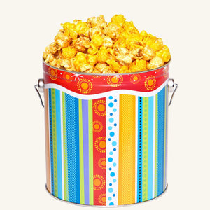 Johnson's Popcorn 1 Gallon Just for Fun Tin-Salty-n-Sandy