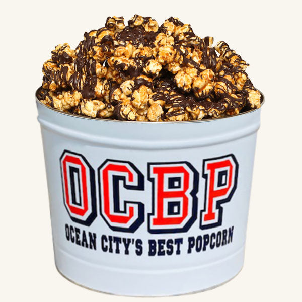 Johnson's Popcorn 2 Gallon OCBP Tin - Chocolate Drizzle