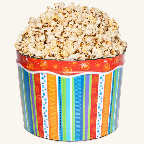 Johnson's Popcorn 2 Gallon Just for Fun Tin-Butter