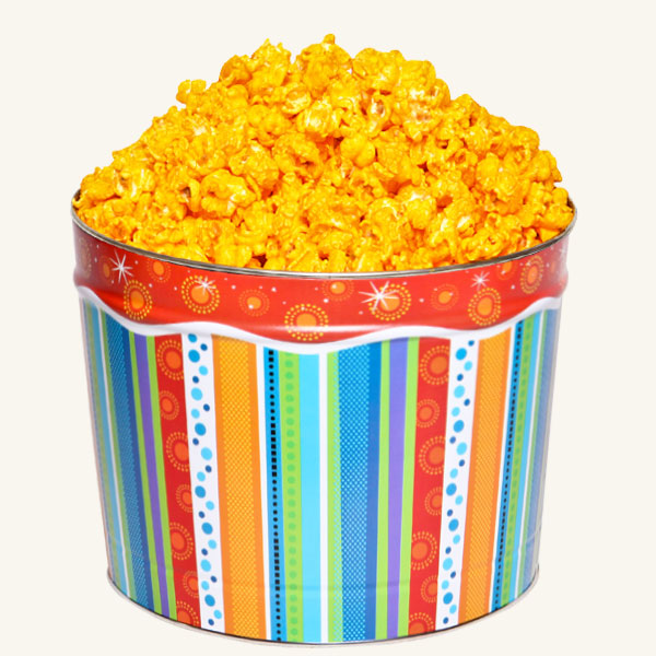 Johnson's Popcorn 2 Gallon Just for Fun Tin-Cheddar Cheese