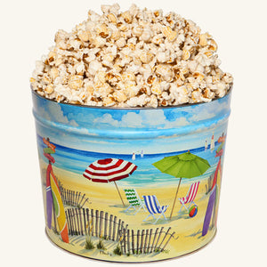 Johnson's Popcorn 2 Gallon Fun in the Sun Tin
