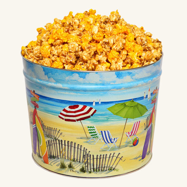 Johnson's Popcorn 2 Gallon Fun in the Sun Tin