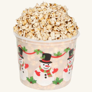 Johnson's Popcorn Large Happy Holidays Tub-Butter