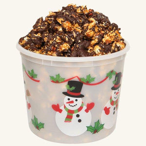 Johnson's Popcorn Large Happy Holidays Tub-Platinum Edition