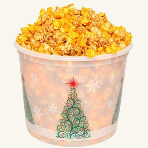 Johnson's Popcorn Large Merry Christmas Tub-Salty-n-Sandy