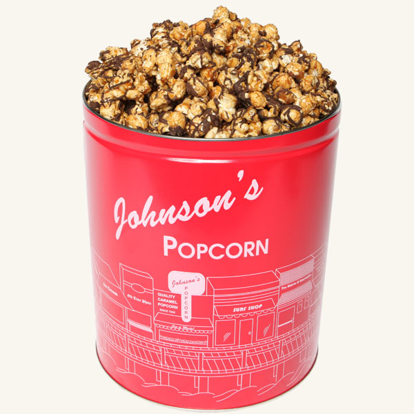 Johnson's Popcorn 3.5 Gallon Tin