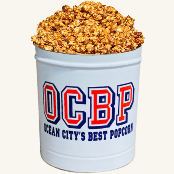 Johnson's Popcorn 3.5 Gallon OCBP Tin-Peanut Crunch
