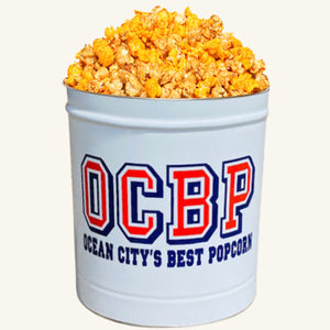 Johnson's Popcorn 3.5 Gallon OCBP Tin-Salty-n-Sandy