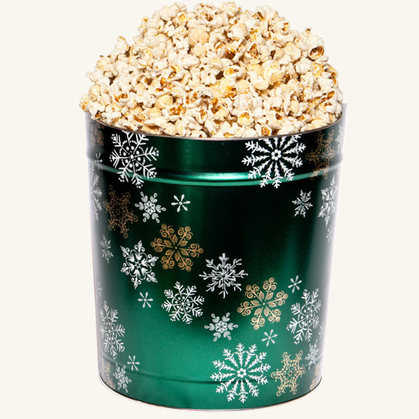 Johnson's 3.5 Gallon Emerald Snowflake Tin