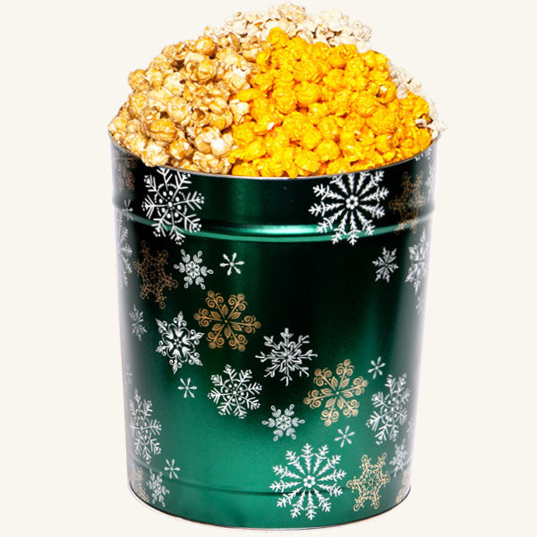 Johnson's 3.5 Gallon Emerald Snowflake Tin