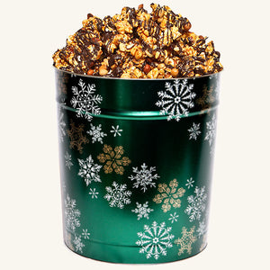 Johnson's 3.5 Gallon Emerald Snowflake Tin